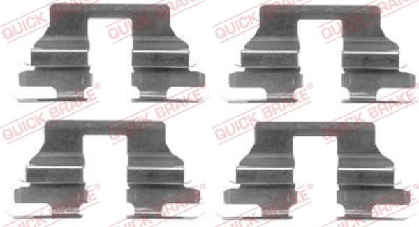 Accessory Kit, disc brake pad